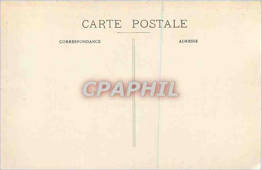 CPA Bois de Boulogne Parc de Bagatelle  — Rückseite