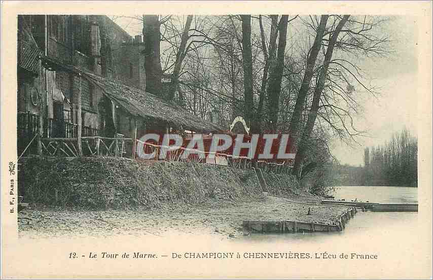 CPA Le Tour de Marne De Champigny a Chennevieres 