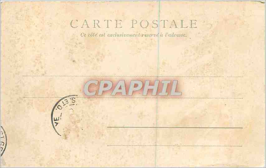 CPA La Vierge des Anglais St Germain en Laye  — Verso