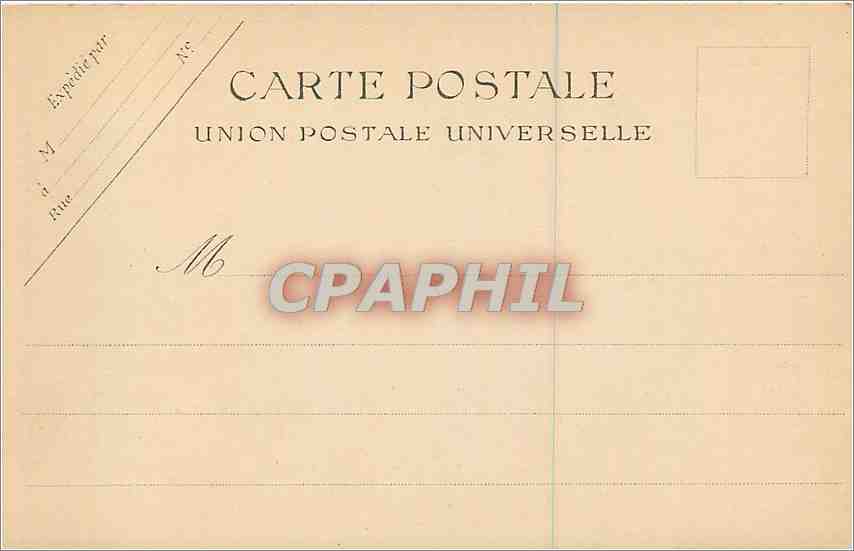 CPA Vincennes Porte sur le Bois  — Rückseite
