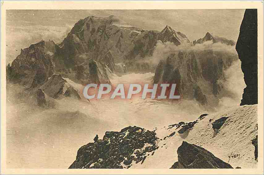 CPA Massif du Mont Blanc Glacier du Geant 