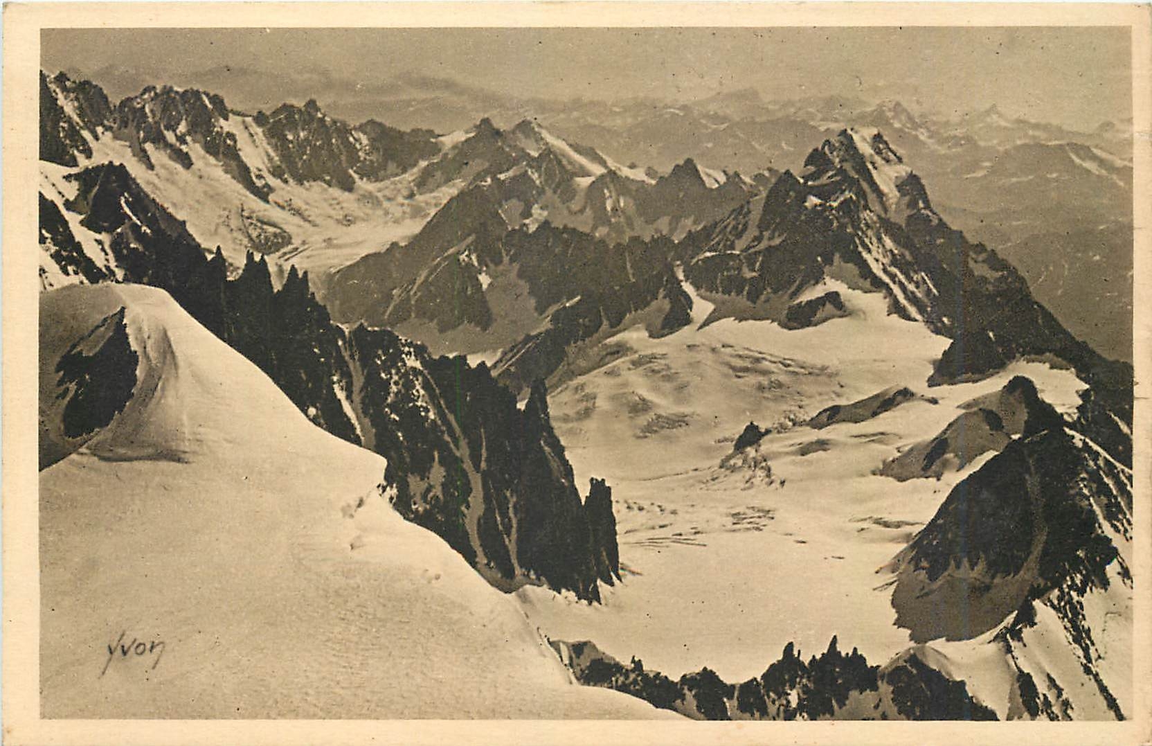 CPA Massif du Mont Blanc 