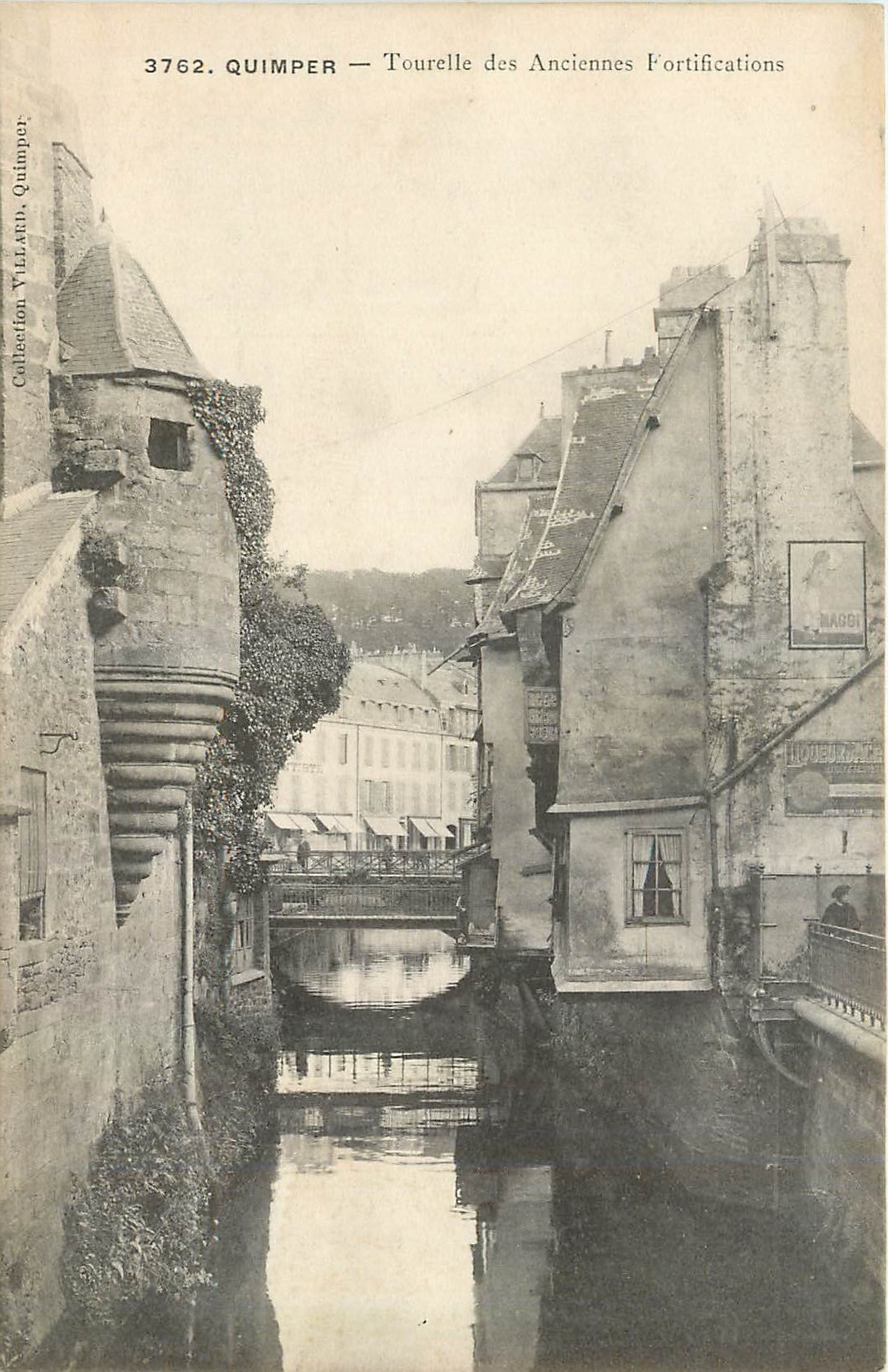 CPA Quimper Tourelle des Anciennes Fortification 
