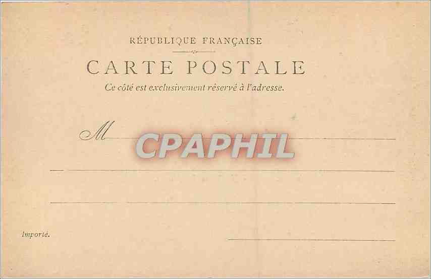 Bois de Boulogne — Moulin de Longchamp — Éditeur P. S. A. D. P. M. phot. 29 — Rückseite