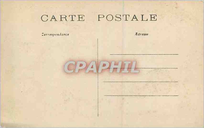 CPA Joinville le Pont Inondation de Janvier 1910  — Rückseite