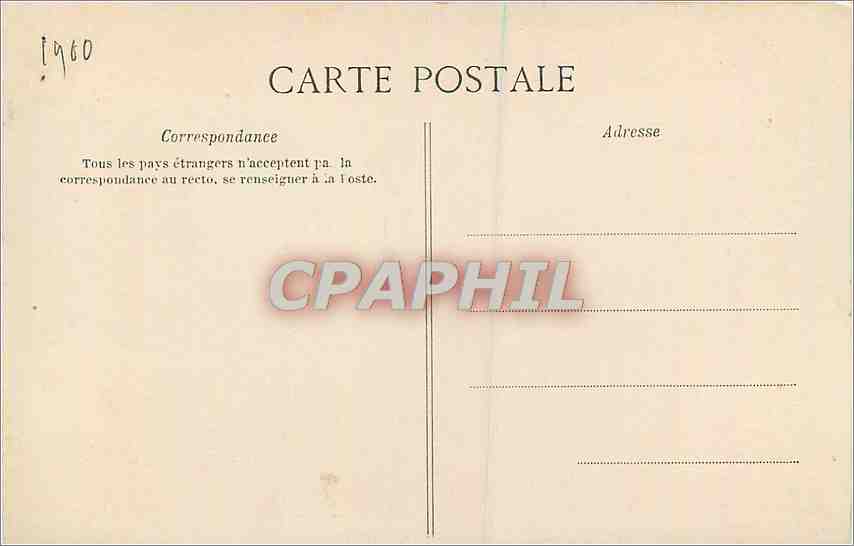 CPA Villeneuve Saint Georges Panorama vers Paris  — Back