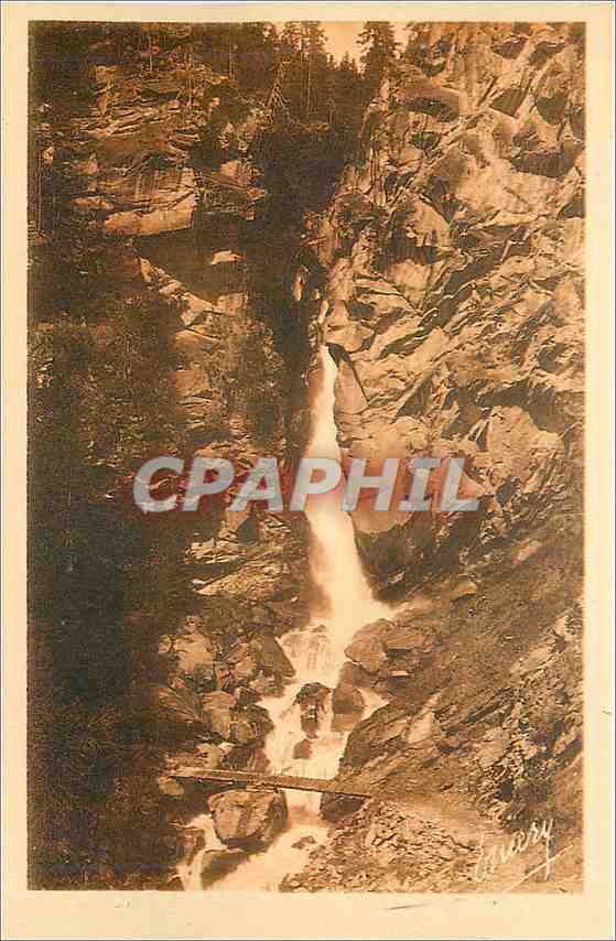 CPA Pralognan la Vanoise La Cascade de la Fraiche 