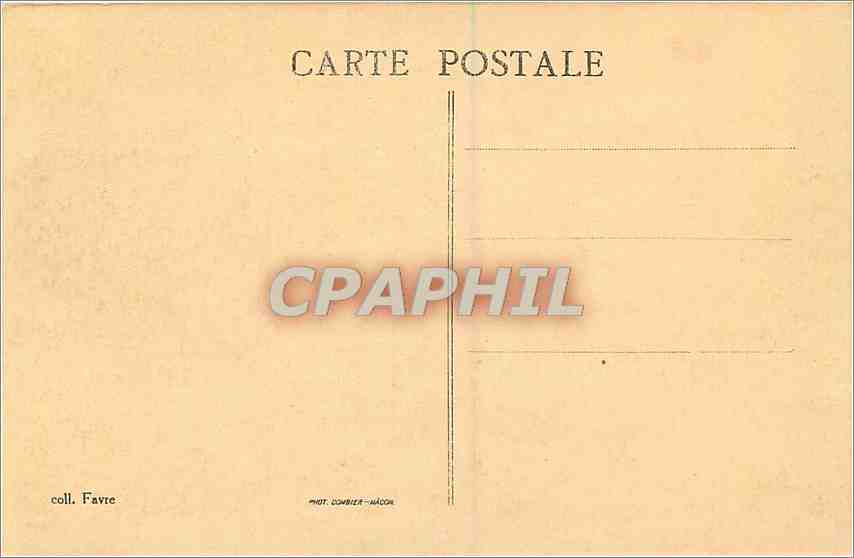CPA Pralognan Foret des Fontanettes et roc de la Valette  — Rückseite