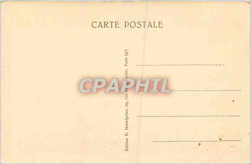 CPA Epernay Marne Chapelle de l'Hopital  — Rückseite