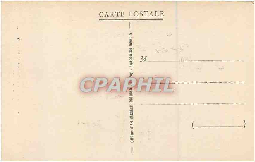 CPA Yssingeaux L'Hotel de Ville  — Rückseite