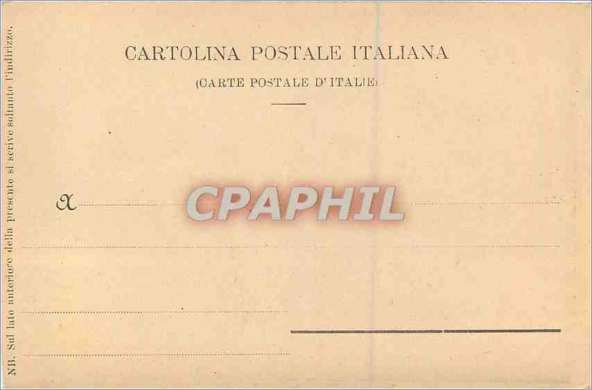 CPA Roma Chiesa della Trinita dei Monti  — Rückseite