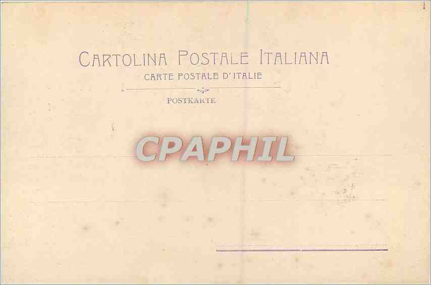 CPA Milano Abside della Chiesa di SM delle Grazie  — Rückseite