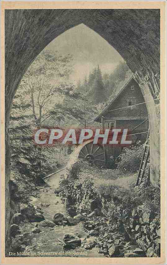 CPA Die Muhle un Schwarzwald 