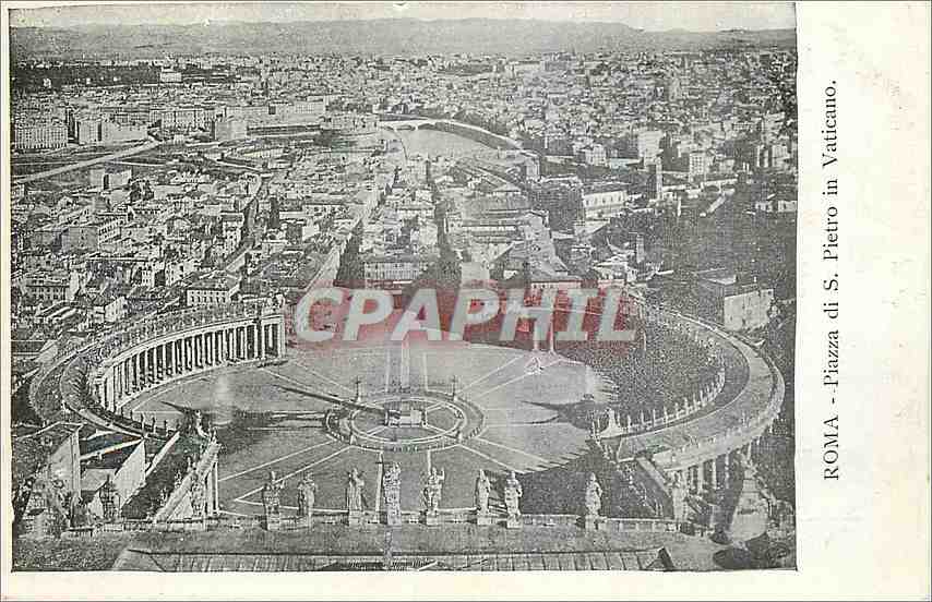 CPA Roma Piazza di S Pietro in Vaticano 