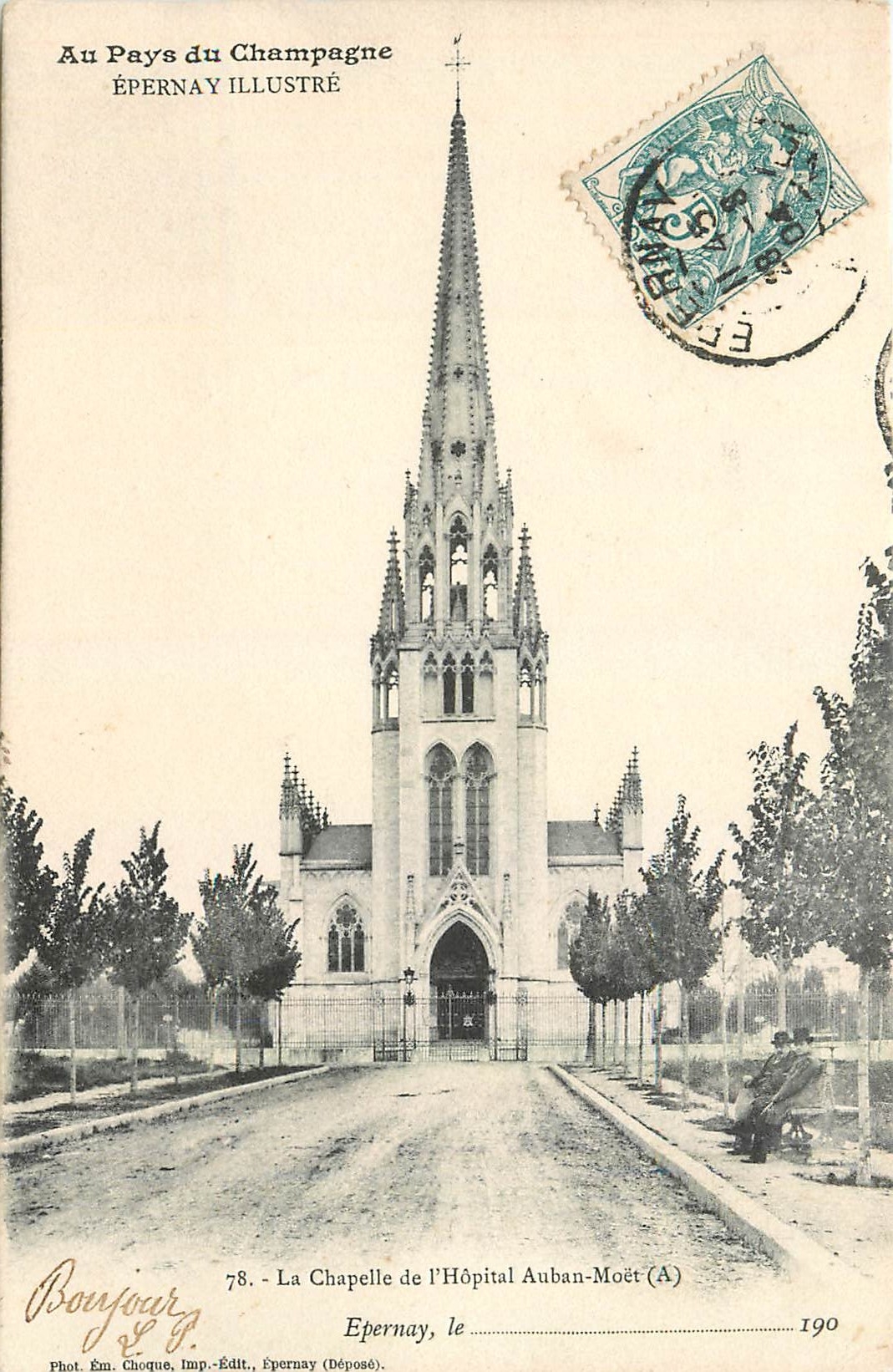 Épernay — La Chapelle de l'Hôpital Auban-Moët — Épérnay Illustré, n°78