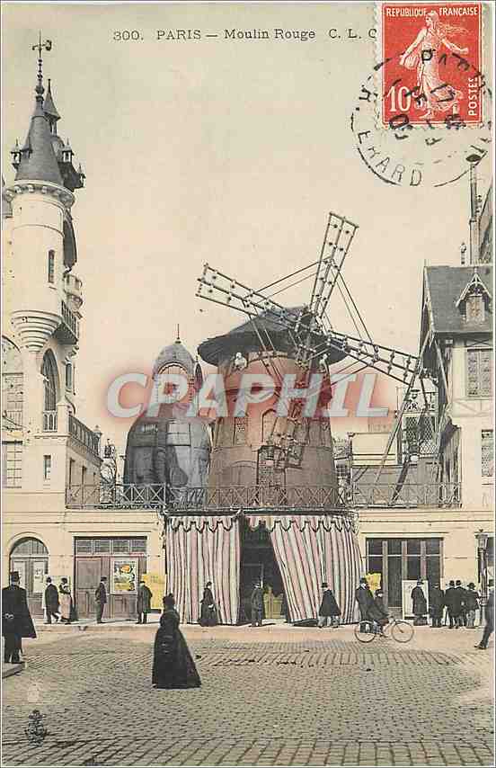 Paris — Moulin Rouge — C.L.C. — Éditeur C.L.C. n°300 - Recto