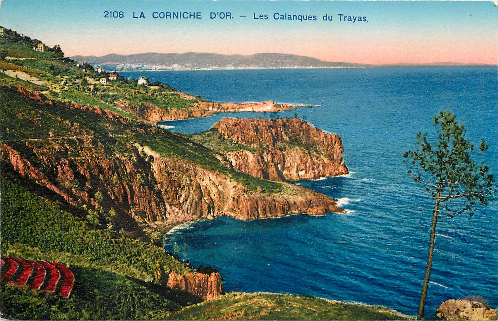 CPA La Corniche d'Or Les Calanques du Trayas 