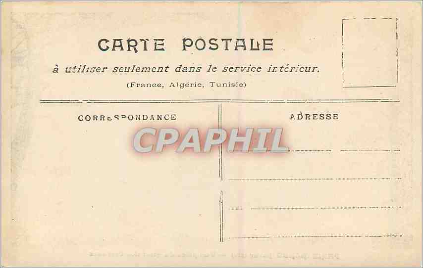 CPA Paris Inonde Vue prise du Quai des Orlevres  — Rückseite