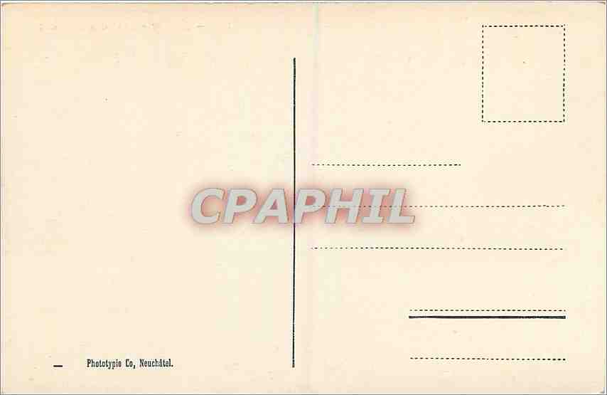 CPA Geneve Pont des Bergues  — Verso