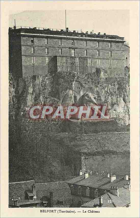 CPA Belfort Territoire Le Chateau 