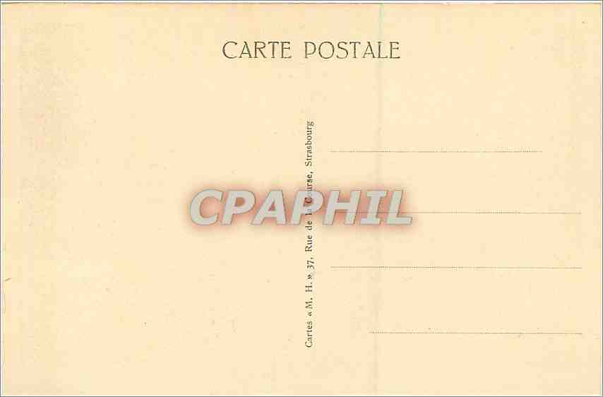 CPA Belfort Une Echappee sur La Ville  — Rückseite
