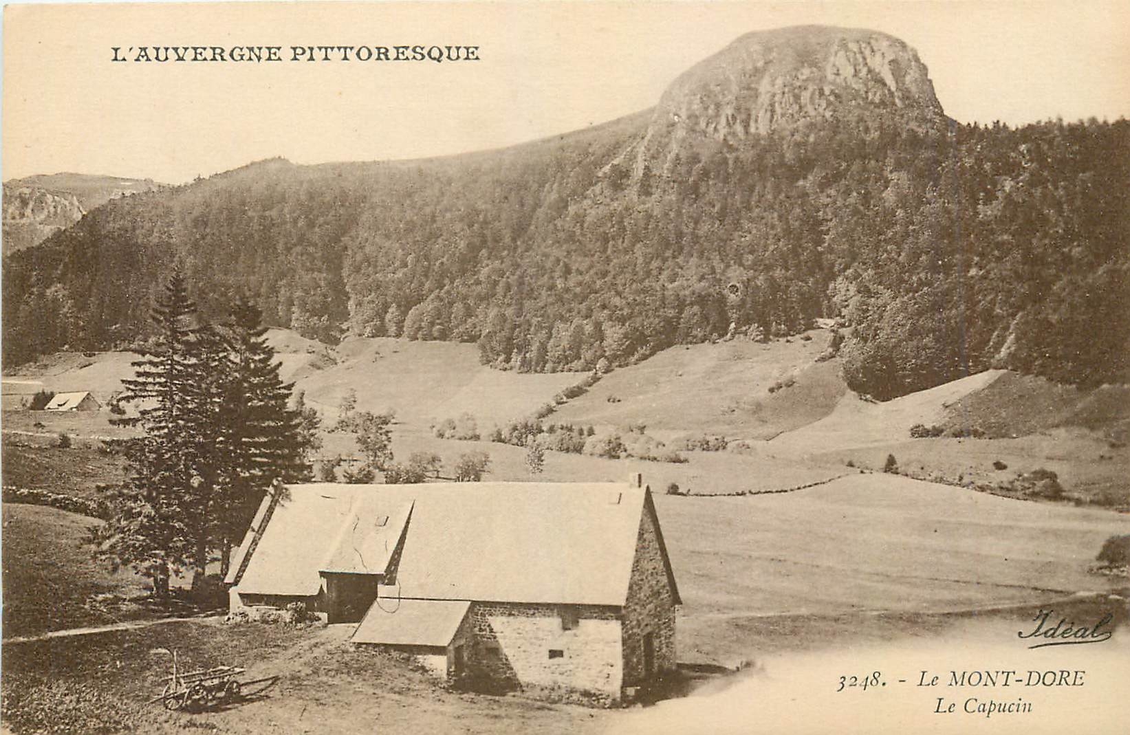 CPA Le Mont Dore Le Capucin 