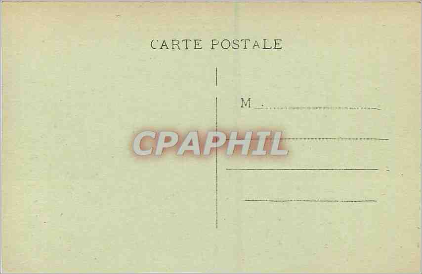 CPA Garabit Le Viaduc vu du Pont de la Route Train — Verso
