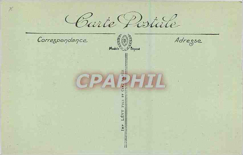 CPA Saint Pol de Leon Le Clocher du Kreisker  — Rückseite