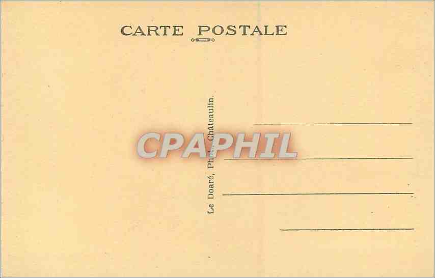 CPA Pleyben Le Calvaire formant Arc de Triomphe  — Rückseite