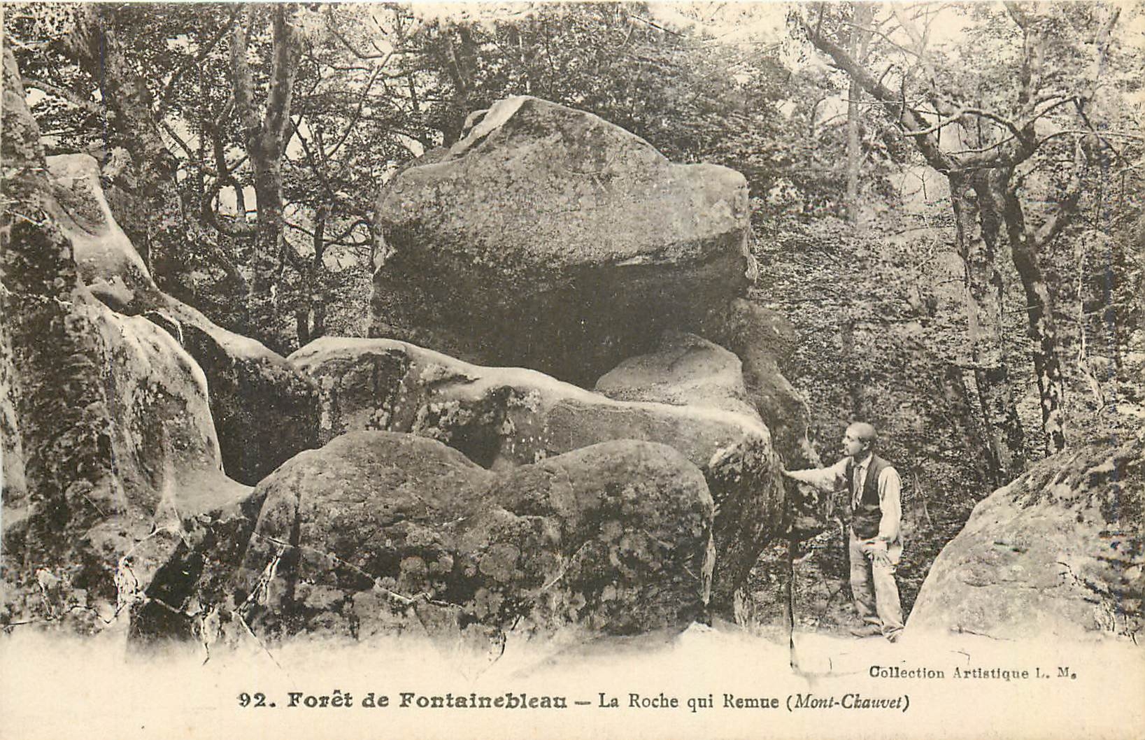Bossche Fontainebleau — De Roche die zich Beweegt (Mont-Chauvet) — Artistieke Collectie L. Ma