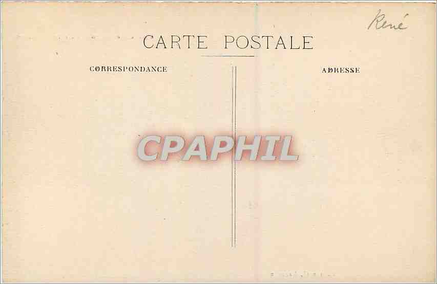 CPA Villeneuve sur Yonne Porte de Sens Vue interieure  — Back