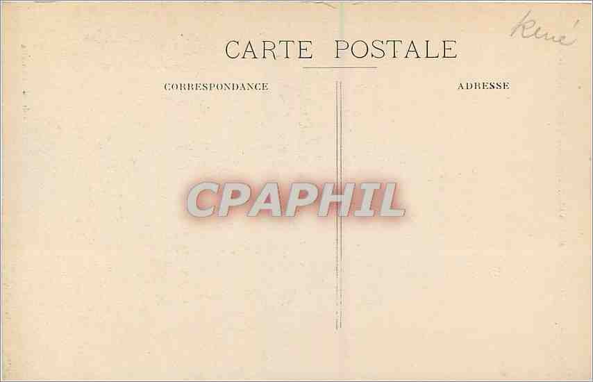 CPA Villeneuve sur Yonne La Tour Louis le Gros  — Back