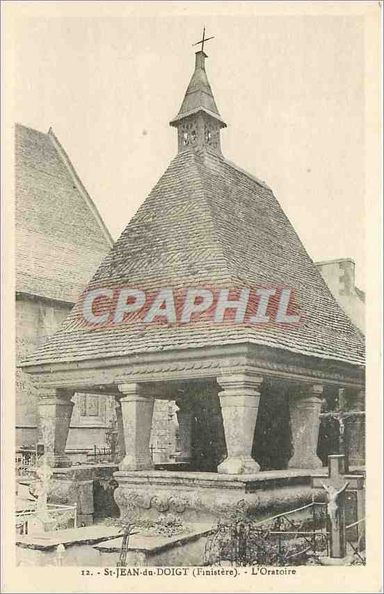 CPA St Jean du Doigt Finistere L'Oratoire 