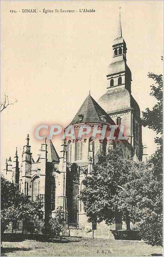 Dinan - Église Saint-Sauveur - L'Abside