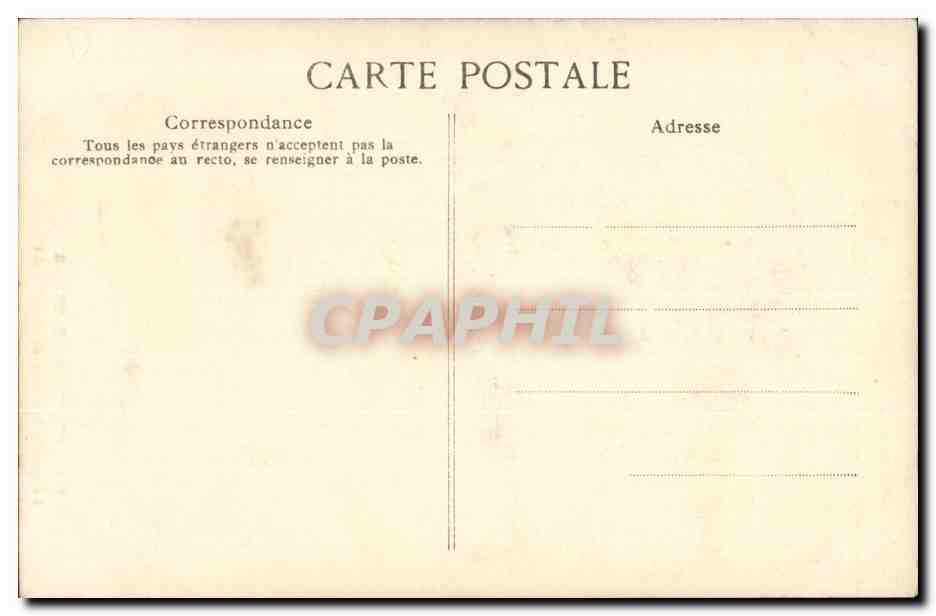 Bretagne- Costumes Bretagne- La gentille brodeuse de Pont-l'Abbe-CPA — Verso