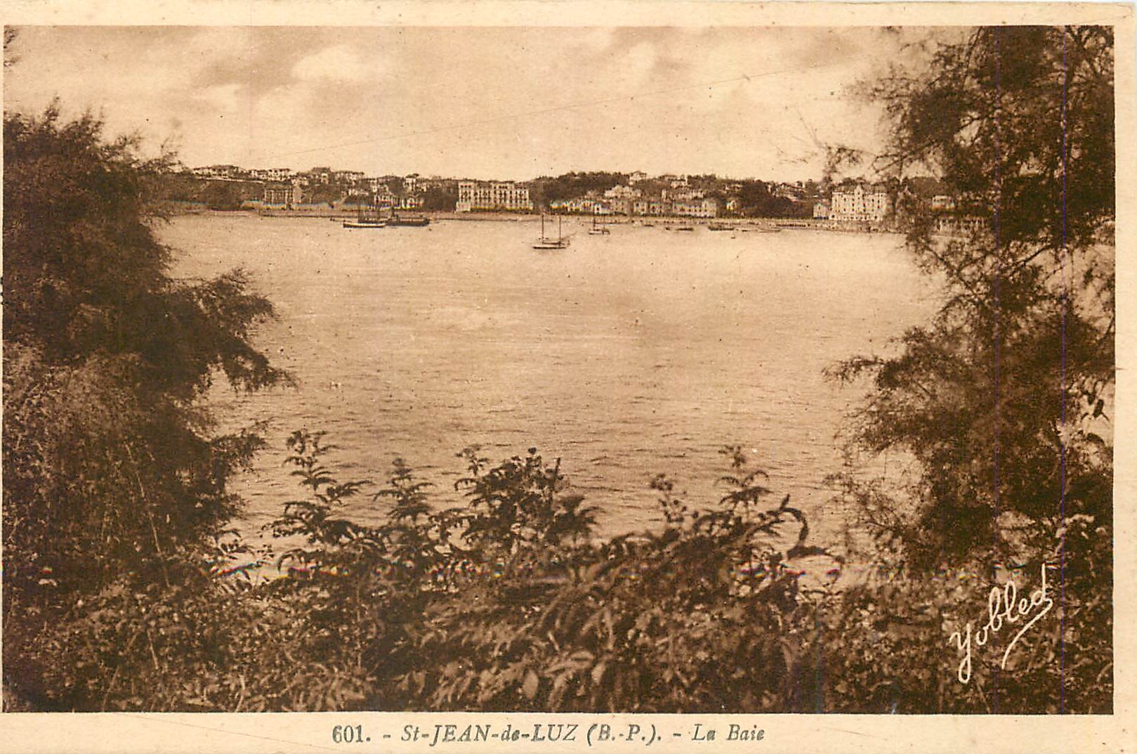 CPA St Jean de Luz BP La Baie 