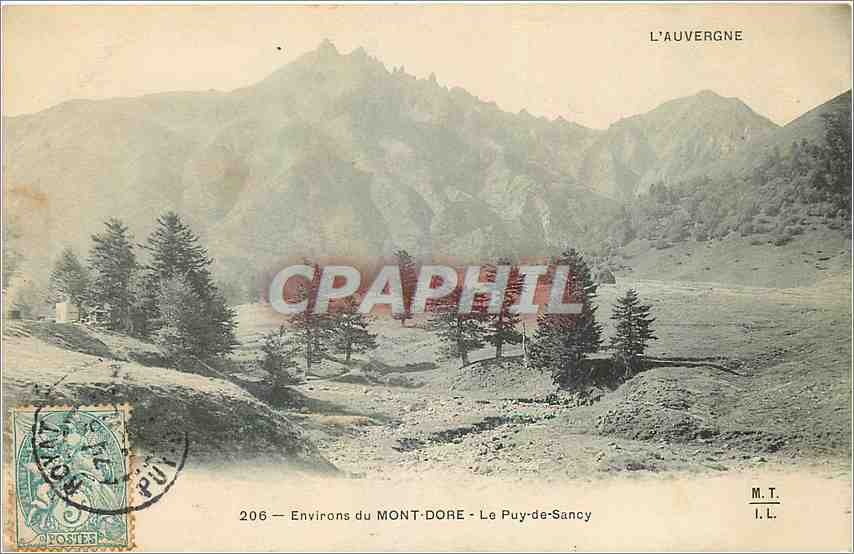 Umgebung des MONT-DORE — Le Puy-de-Sancy — L'Auvergne — M.T. I.L.