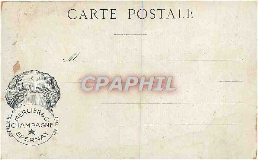 CPA Epernay Chapelle de l'Hopital Auban Moet  — Back