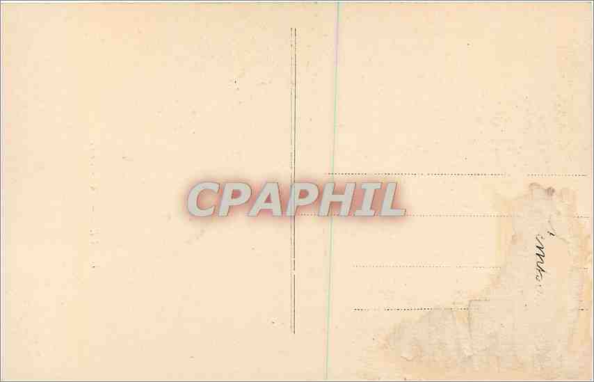 CPA Greuze La Laitiere  — Verso