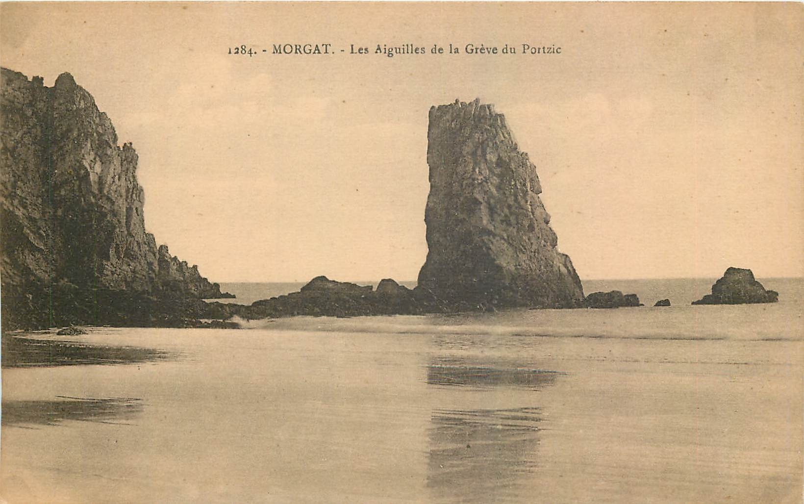 CPA Morgat Les Aiguilles de la Greve du Portzie 