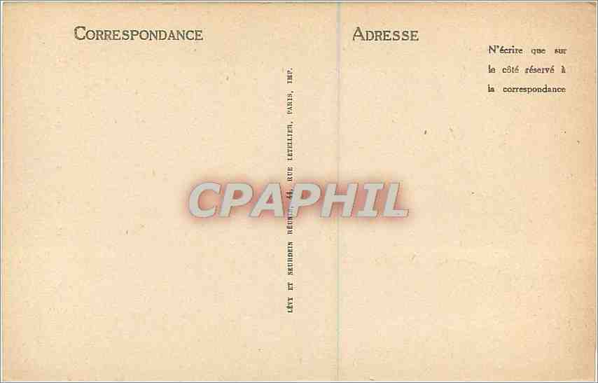 CPA Beauvais L'Horloge Astronomique  — Rückseite