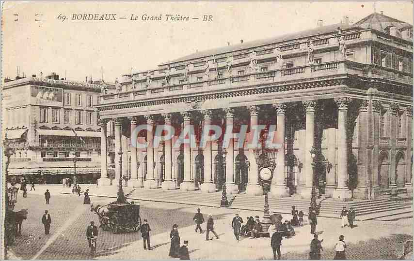 CPA Bordeaux Le Grand Theatre 