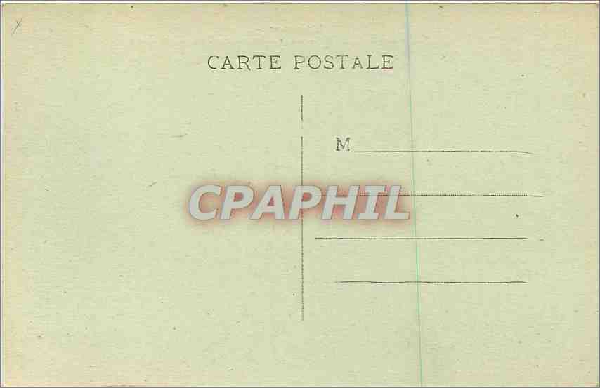 CPA Garabit Le Viaduc vu du Pont de la Route Train — Verso