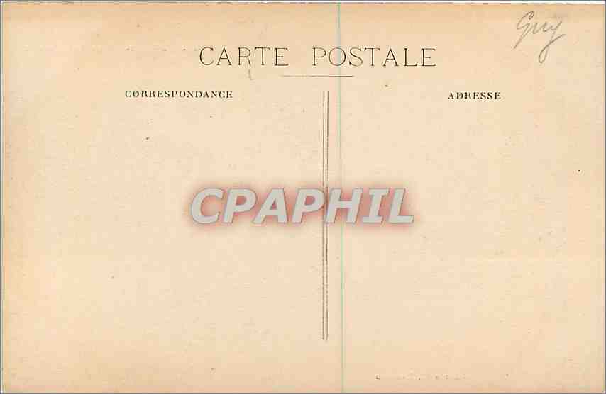 CPA Villeneuve sur Yonne Porte de Sens Vue interieure  — Back