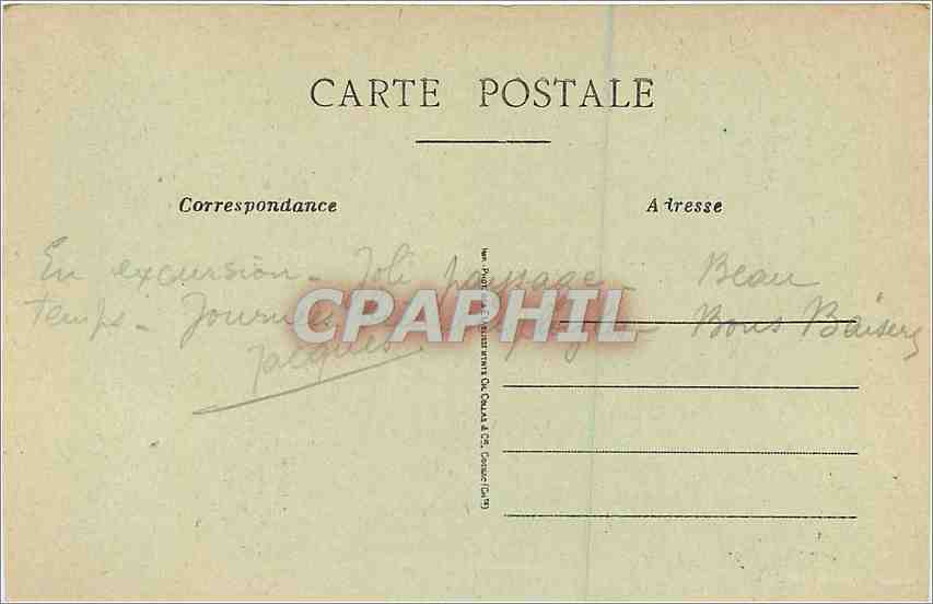 CPA La Rochelle La Tour St Nicolas Bateaux — Verso