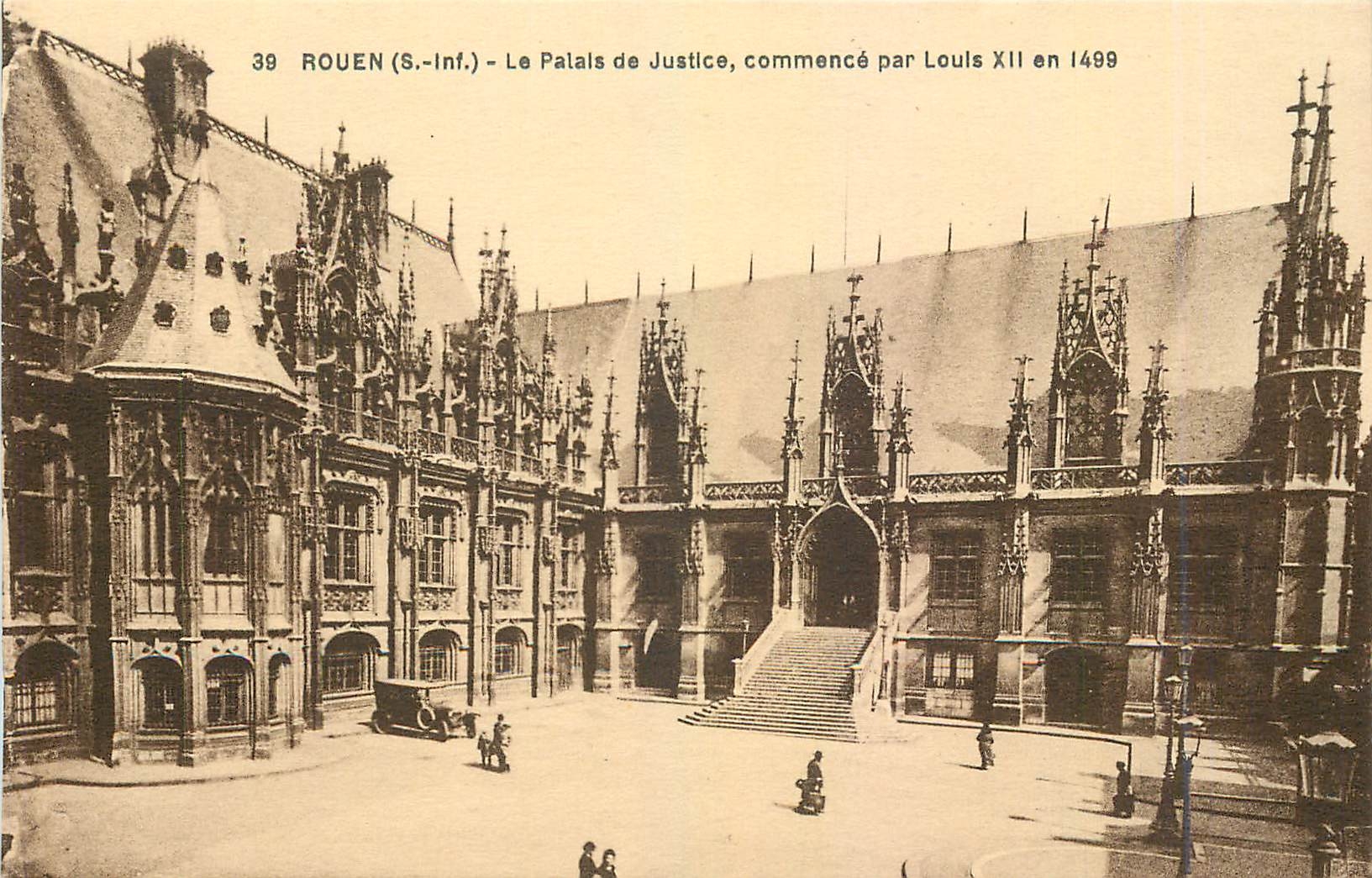 CPA Rouen S Inf Le Palais de Justice 