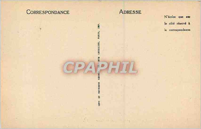 CPA Le Havre La Plage et le Cap de la Heve  — Rückseite