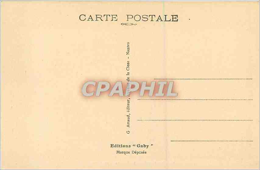 CPA Le Mans Le Pont en X et le Pre  — Rückseite