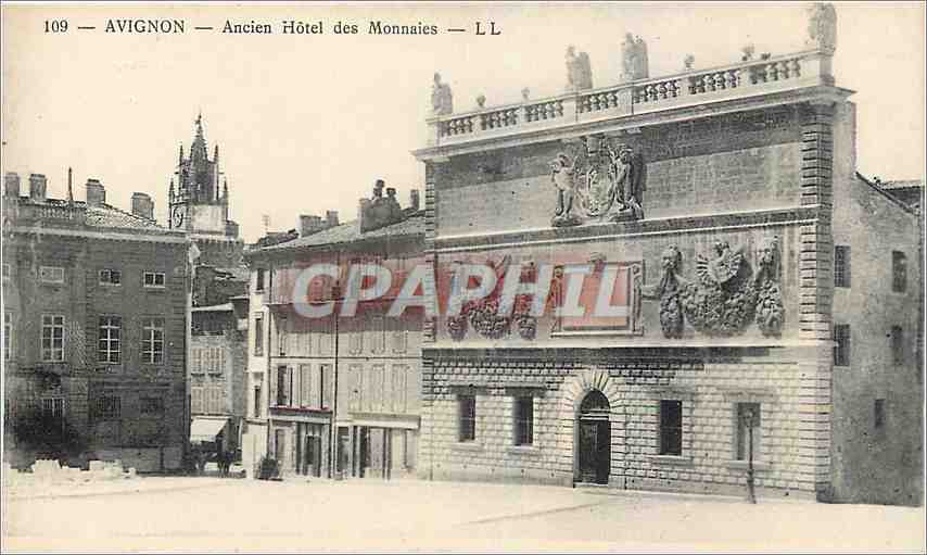 CPA Avignon Ancien Hotel des Monnaies 