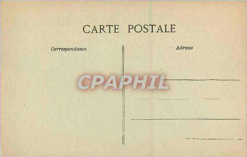 CPA Brest Le Port Militaire Caserne des Marins La Jeanne d'Arc Bateau — Rückseite